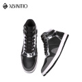 Custom Made Mens High Top Leather Basketball Footwear Sneakers With Logo